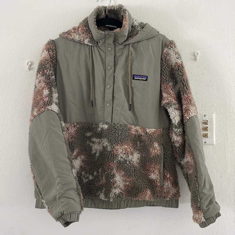 Patagonia Shelled Retro-X Fleece Pullover women’s size S